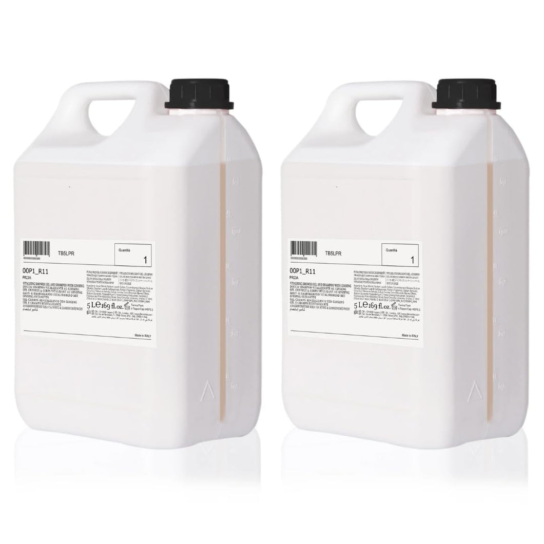 Prija Haut- & Haarshampoo mit Ginseng, Nachfüllkanister 2x5 Liter