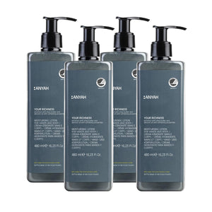 ANYAH Körperlotion mit Sheabutter & Mandelöl  4x 480ml