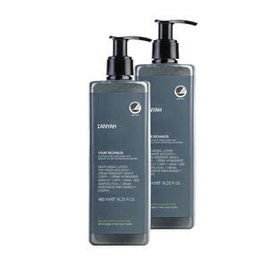 ANYAH Körperlotion mit Sheabutter & Mandelöl  2x 480ml