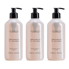 Laden Sie das Bild in den Galerie-Viewer, CERERIA MOLLÁ Bergamotto Di Calabria Flüssigseife + Duschgel (2in1) 3x 500ml