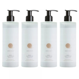 Geneva Guild Body Moisturiser / Feuchtigkeitslotion mit Vitamin E & Sheabutter 4x 380ml