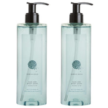 Laden Sie das Bild in den Galerie-Viewer, Geneva Guild Hair &amp; Body Wash 2in1 Shampoo &amp; Duschgel 2x380ml