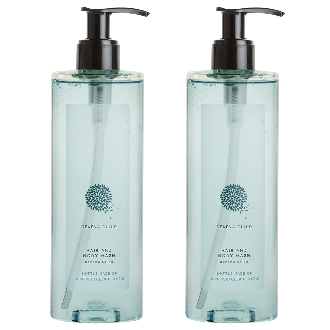 Geneva Guild Hair & Body Wash 2in1 Shampoo & Duschgel 2x380ml