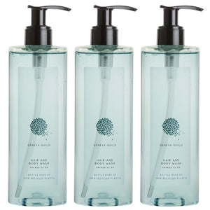 Geneva Guild Hair & Body Wash 2in1 Shampoo & Duschgel 3x380ml