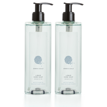 Laden Sie das Bild in den Galerie-Viewer, Geneva Guild Flüssigseife / Liquid Hand Soap mit Aloe Vera 2x380ml