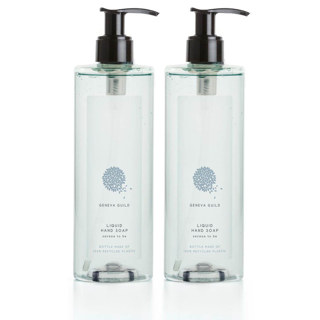 Geneva Guild Flüssigseife / Liquid Hand Soap mit Aloe Vera 2x380ml