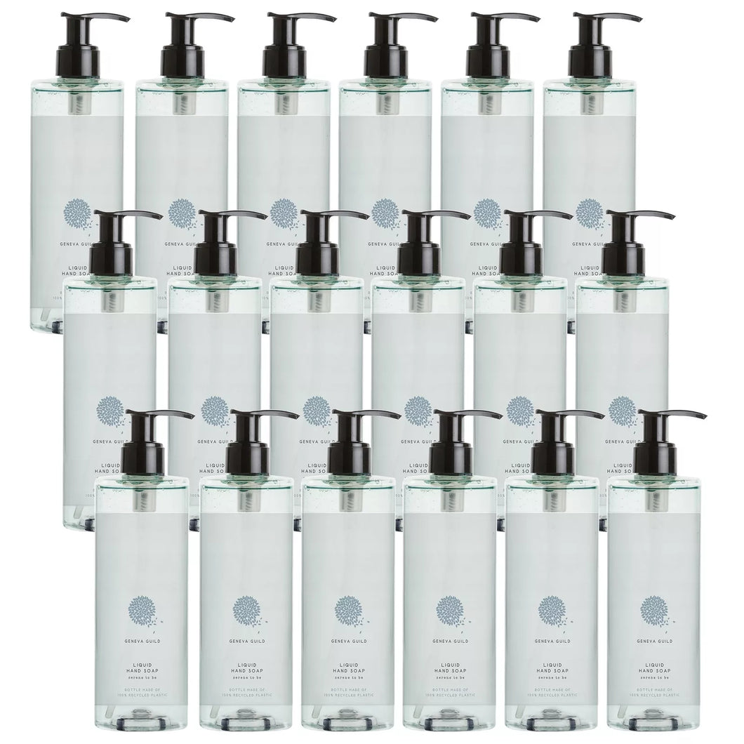 Geneva Guild Flüssigseife / Liquid Hand Soap mit Aloe Vera 18x380ml