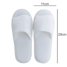 Laden Sie das Bild in den Galerie-Viewer, Hotel &amp; Spa Slipper offen, weiß, unisex, 29cm, SPA