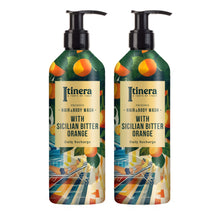 Laden Sie das Bild in den Galerie-Viewer, Itinera Hair &amp; Body Shampoo mit sizilianischer Bitterorange 2x370ml