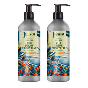 Itinera Bodymilk / Körperlotion mit sizilianischer Kaktusfeige  2x370ml