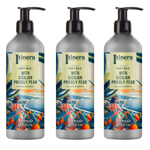 Itinera Bodymilk / Körperlotion mit sizilianischer Kaktusfeige  3x370ml