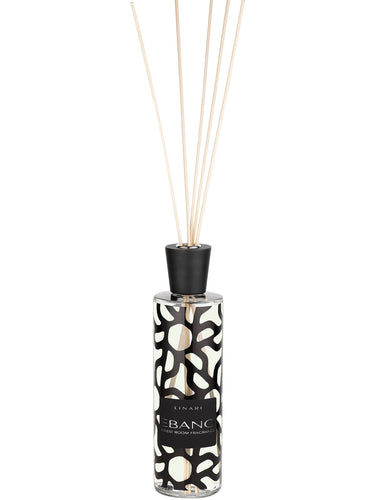LINARI EBANO Diffusor Raumduft 500ml mit Kapillarstäbchen Set