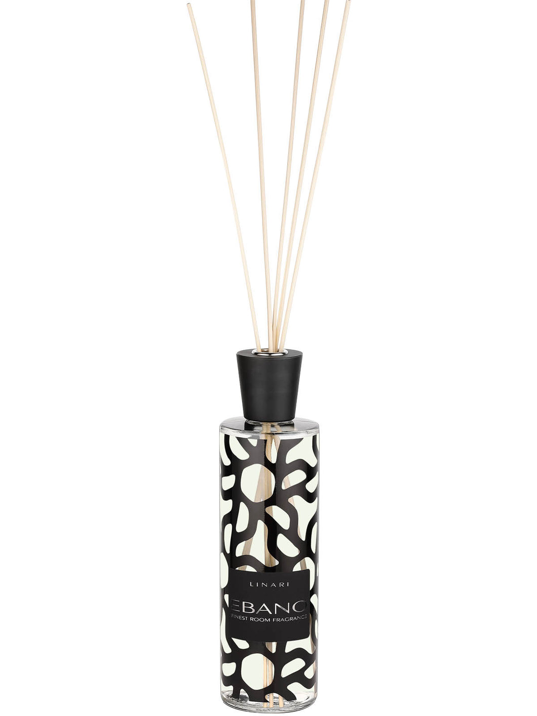 LINARI EBANO Diffusor Raumduft 500ml mit Kapillarstäbchen Set