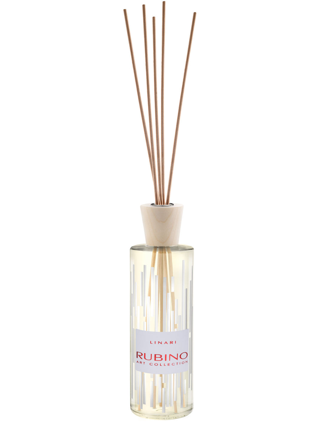 LINARI RUBINO-ART Diffusor Raumduft 500ml mit Kapillarstäbchen Set