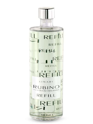 LINARI RUBINO Diffusor Raumduft Refill 500ml mit Kapillarstäbchen Set