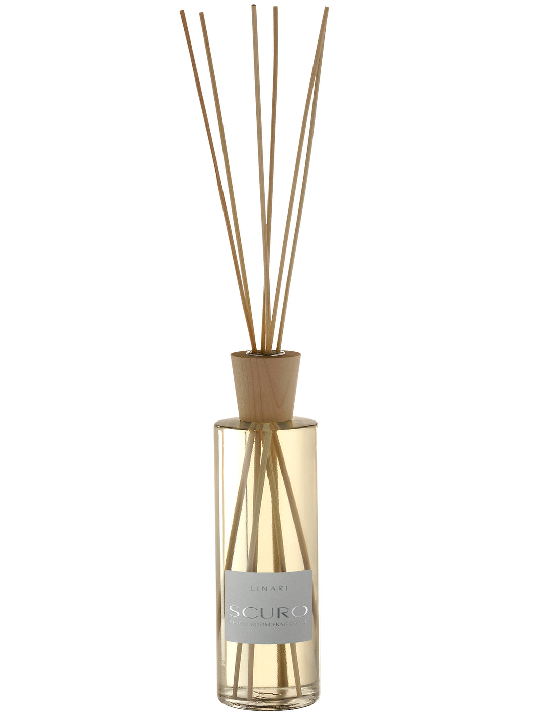 LINARI SCURO Diffusor Raumduft 500ml mit Kapillarstäbchen Set