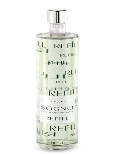 LINARI SOGNO Diffusor Raumduft Refill 500ml mit Kapillarstäbchen Set