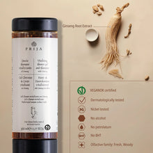 Laden Sie das Bild in den Galerie-Viewer, PRIJA Haut &amp; Haarshampoo mit Ginseng, 18x 360ml Cysoap Drückspender Kartusche / Flakon für Spender