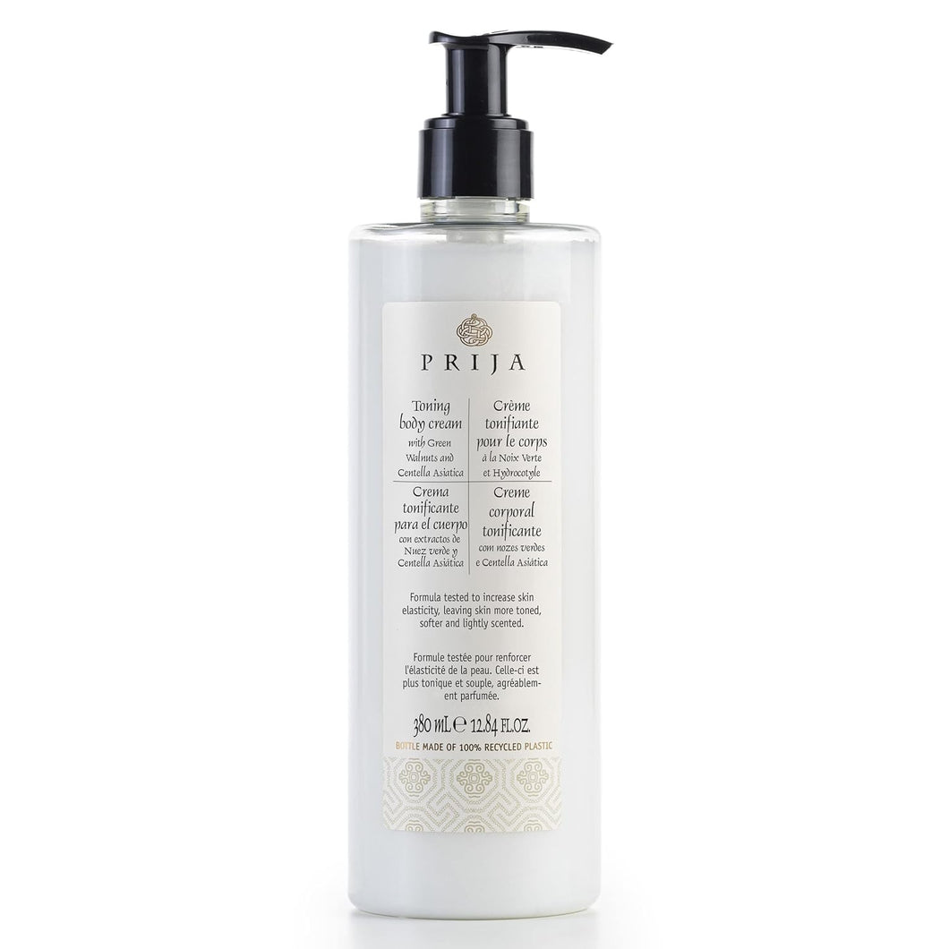 PRIJA Körpercreme belebend mit grüner Walnuss & Centella Asiatica 380ml