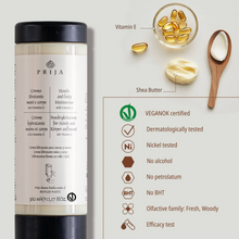 Laden Sie das Bild in den Galerie-Viewer, PRIJA Feuchtigkeitslotion mit Vitamin E + Sheabutter, 10x 360ml Cysoap Drückspender Kartusche / Flakon für Spender